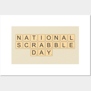 National Scrabble Day – April Posters and Art